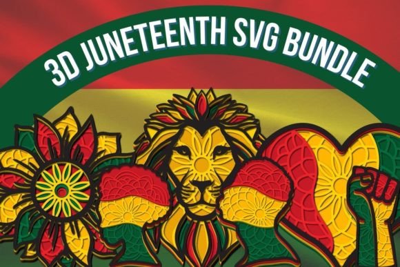 3D Juneteenth SVG Bundle: A Creative Resource for Digital Designers and Craft Enthusiasts
