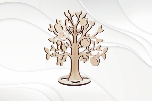 3D Puzzle Apple Tree, Ready Laser Cut: A Creative and Practical Solution for Entrepreneurs and Makers