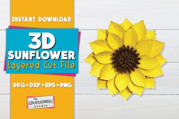 3D Sunflower Floral Designs