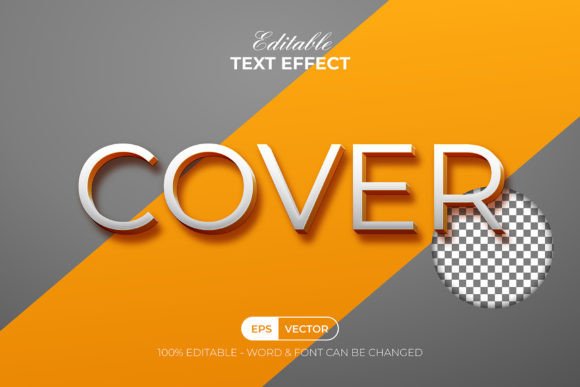 3D Text Effect Cover Style: A Creative Tool for Designers