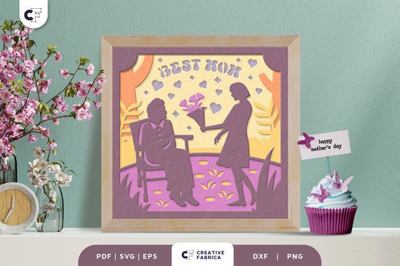 Best Mom 3D Shadow Box Paper Cut: A Creative Way to Celebrate Motherhood