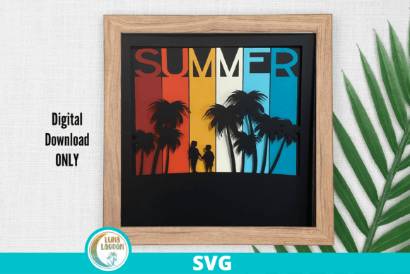 Children Retro Summer 3D SVG: A Fun and Creative Way to Capture Memories