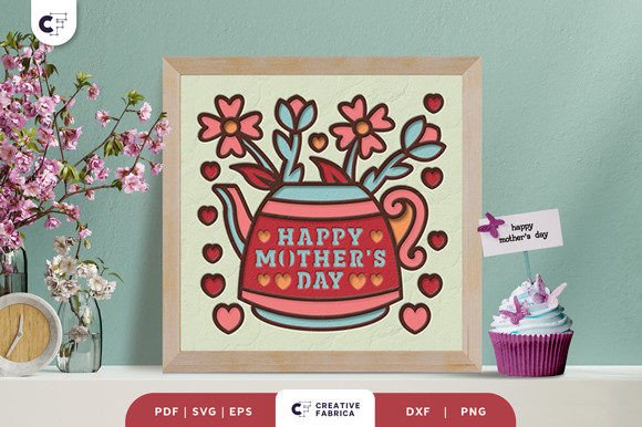 Creating a Memorable Motherβs Day Gift with 3D Shadow Box SVG