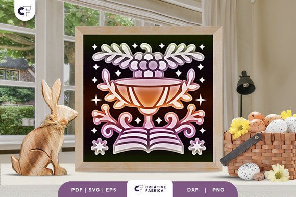 First Holy Communion 3D Paper Cut: A Creative and Meaningful Craft Project