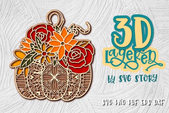 Mandala Pumpkin SVG Design: A Versatile Tool for Creative Workflows
